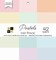 DCWV Single-Sided Cardstock Stack 6"X6" 42/Pkg-Pastels Solid, 12 Colors